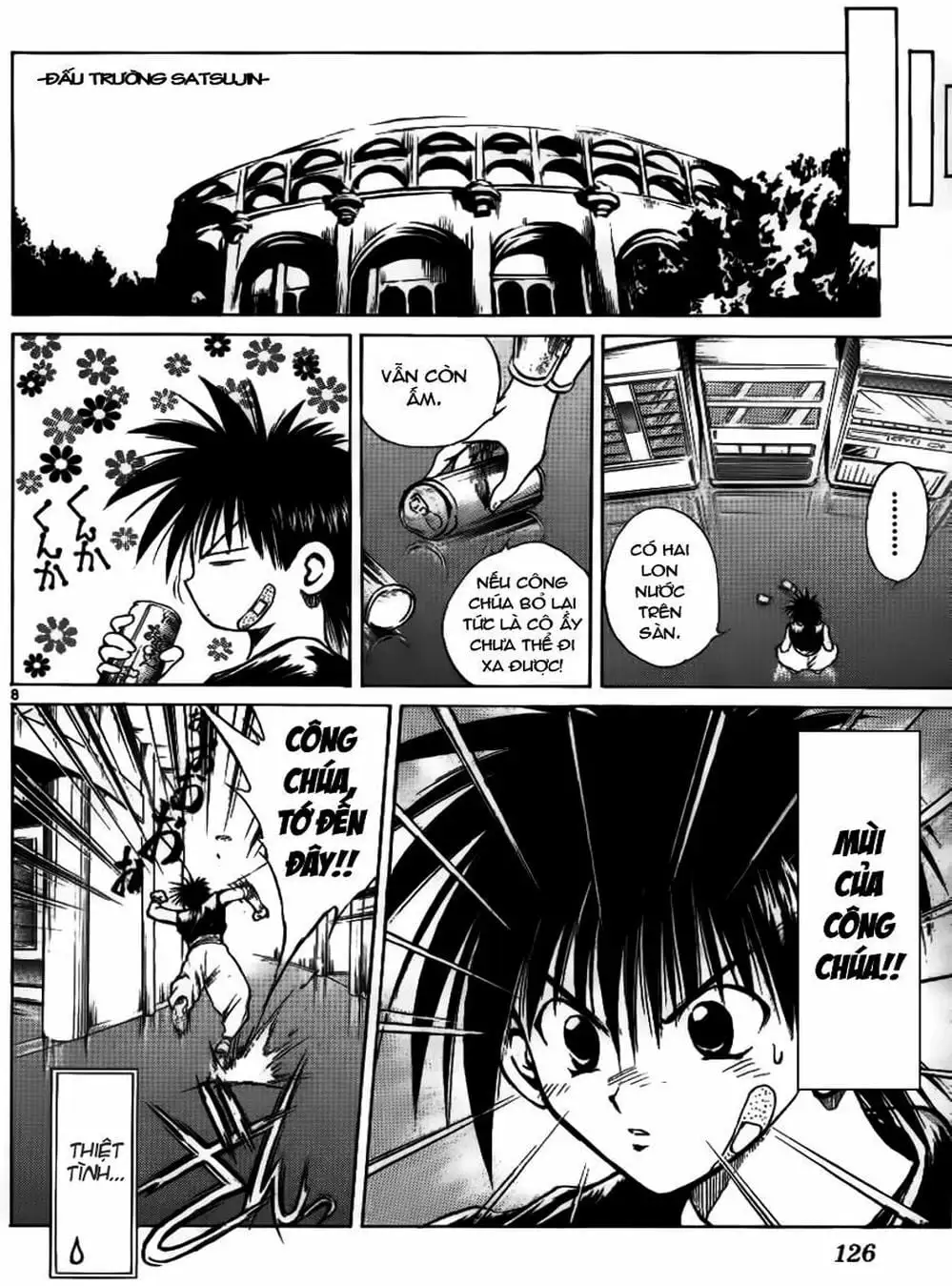 Truyện Tranh Ngọn Lửa Recca - Flame Of Recca trang 9