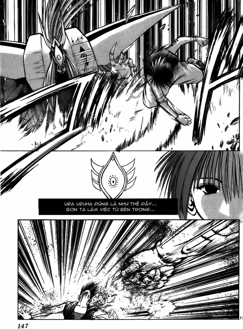 Truyện Tranh Ngọn Lửa Recca - Flame Of Recca trang 9