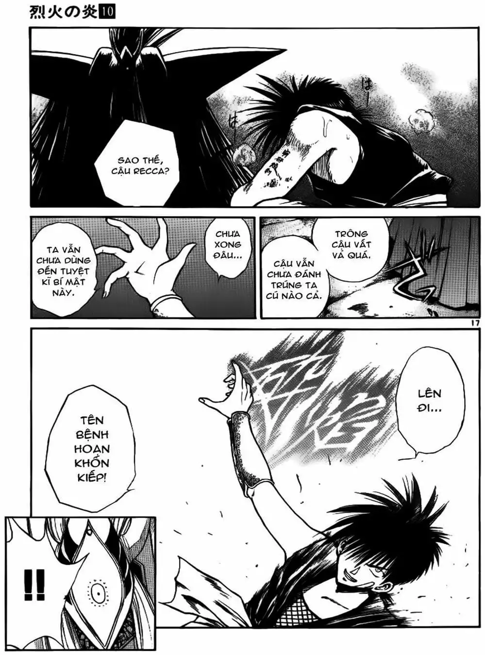 Truyện Tranh Ngọn Lửa Recca - Flame Of Recca trang 9
