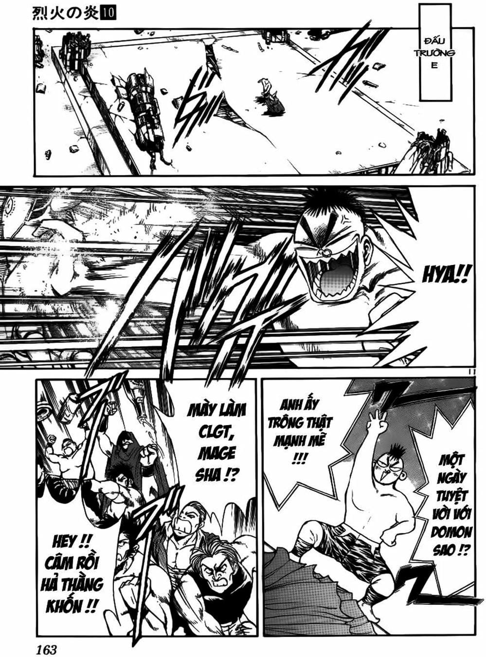 Truyện Tranh Ngọn Lửa Recca - Flame Of Recca trang 9