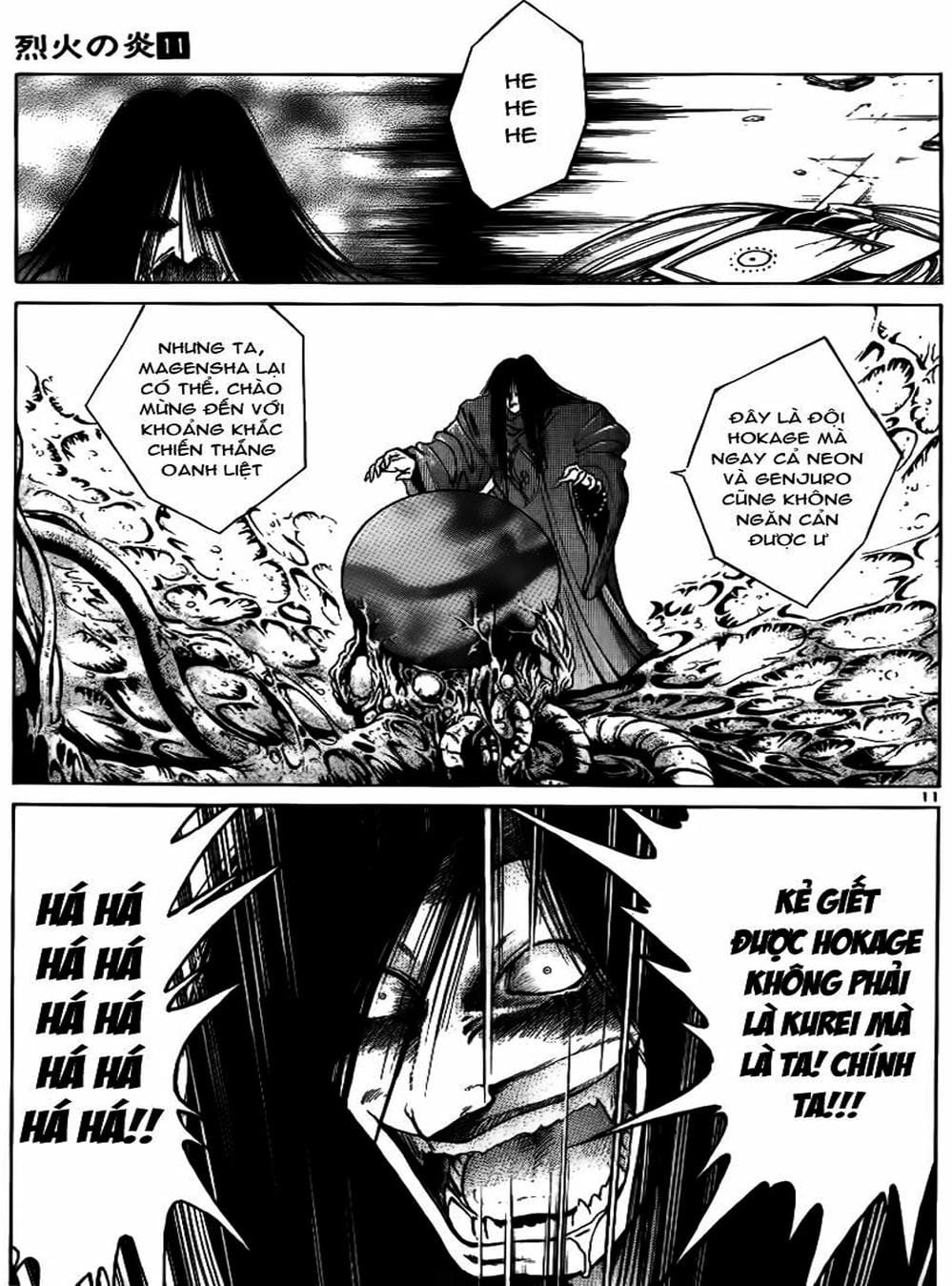 Truyện Tranh Ngọn Lửa Recca - Flame Of Recca trang 9