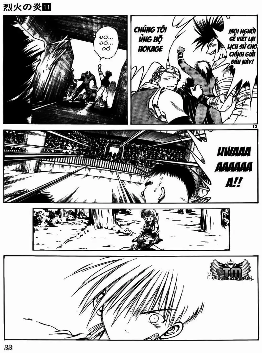 Truyện Tranh Ngọn Lửa Recca - Flame Of Recca trang 9