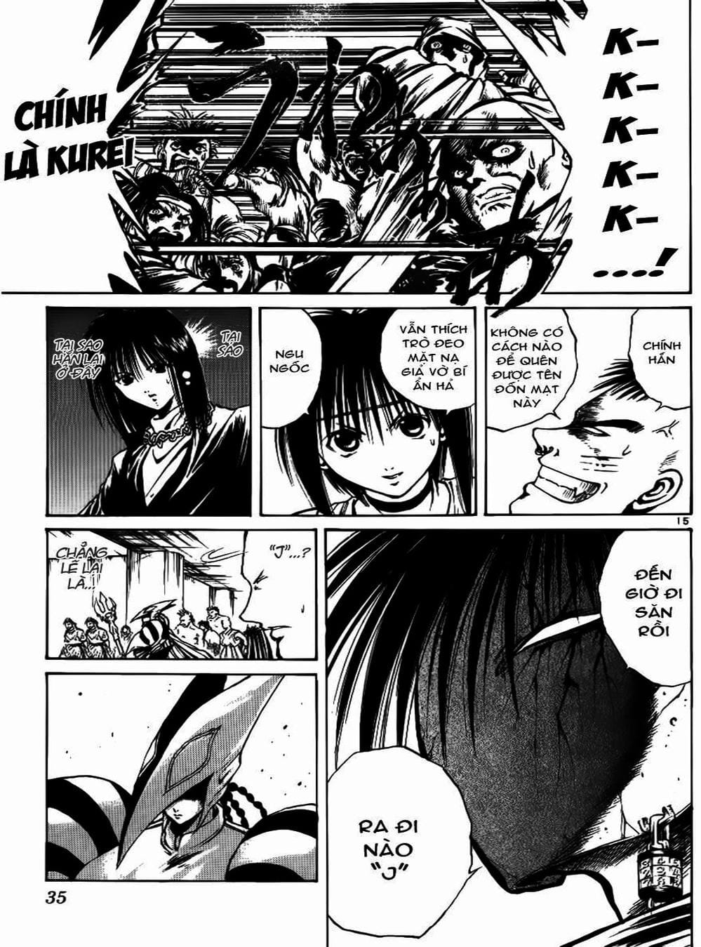 Truyện Tranh Ngọn Lửa Recca - Flame Of Recca trang 9