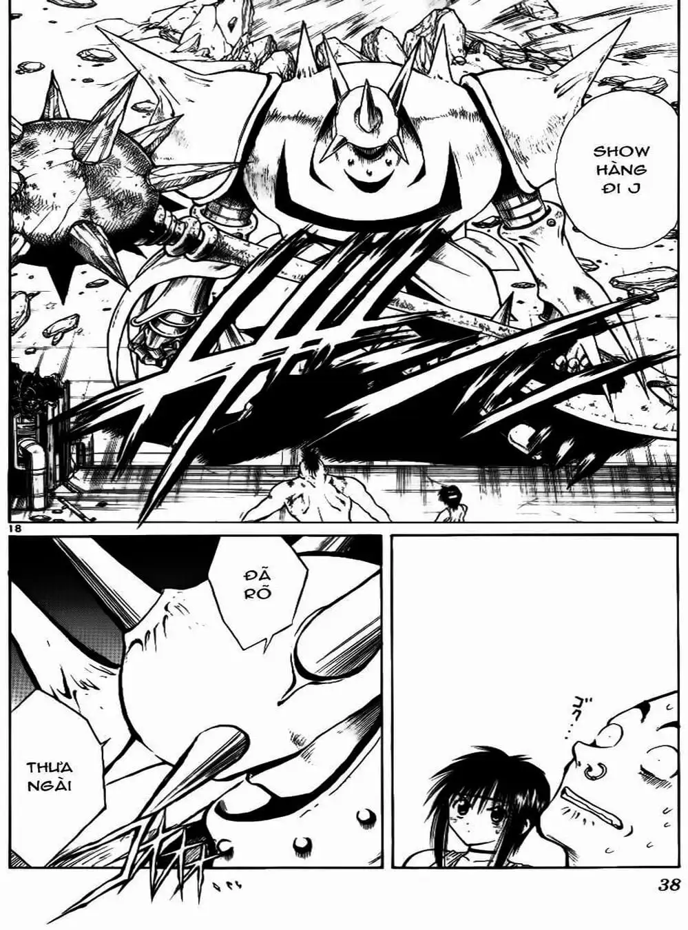 Truyện Tranh Ngọn Lửa Recca - Flame Of Recca trang 9