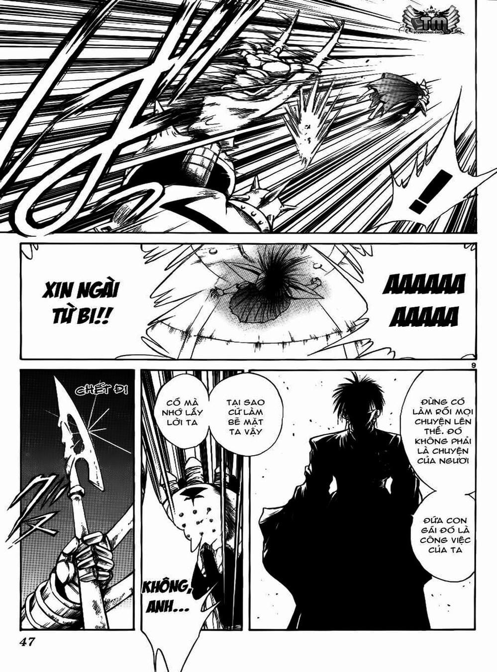 Truyện Tranh Ngọn Lửa Recca - Flame Of Recca trang 9