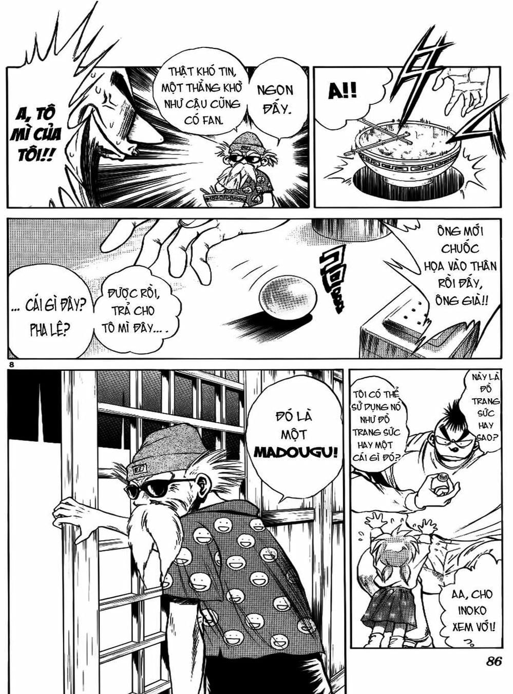 Truyện Tranh Ngọn Lửa Recca - Flame Of Recca trang 9