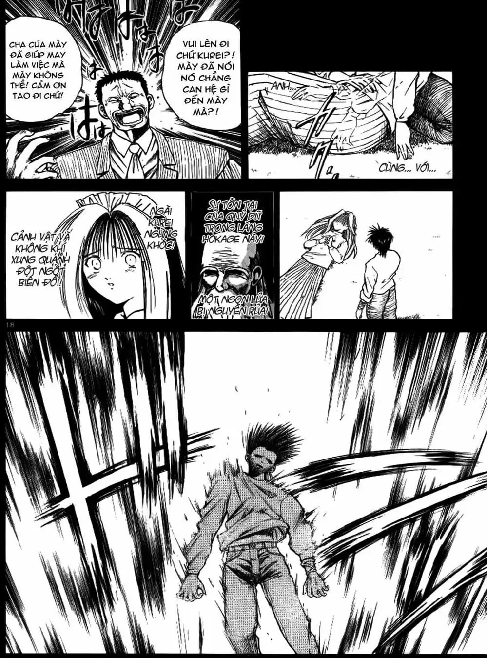 Truyện Tranh Ngọn Lửa Recca - Flame Of Recca trang 9