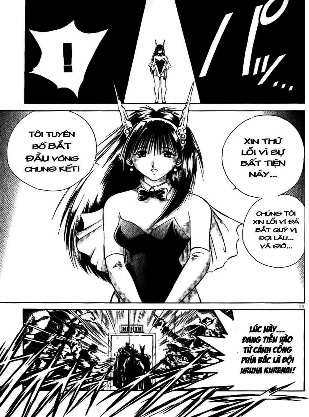 Truyện Tranh Ngọn Lửa Recca - Flame Of Recca trang 9