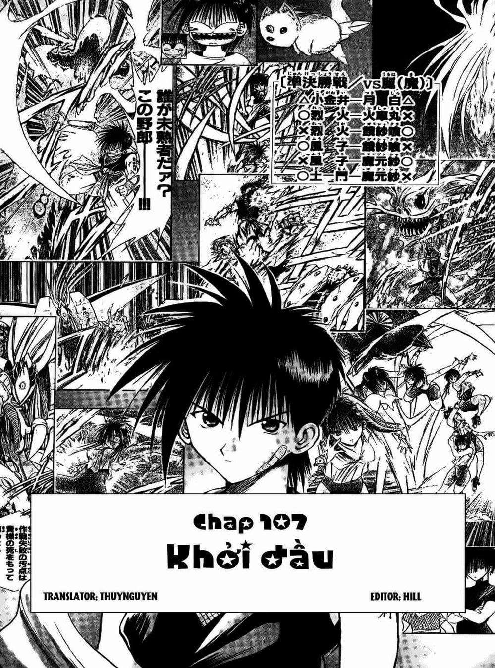 Truyện Tranh Ngọn Lửa Recca - Flame Of Recca trang 9