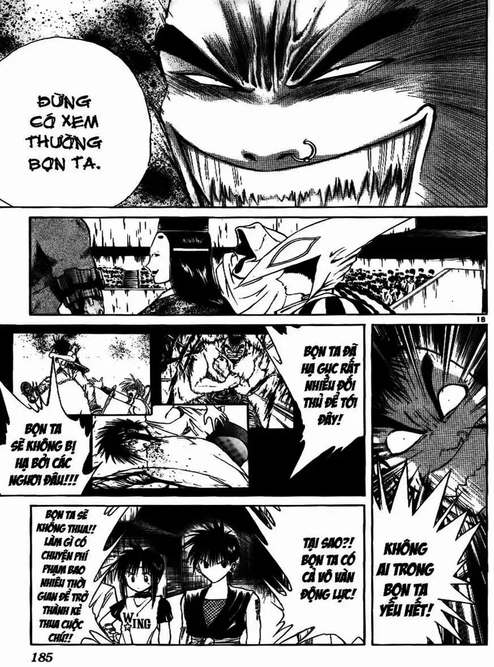 Truyện Tranh Ngọn Lửa Recca - Flame Of Recca trang 9