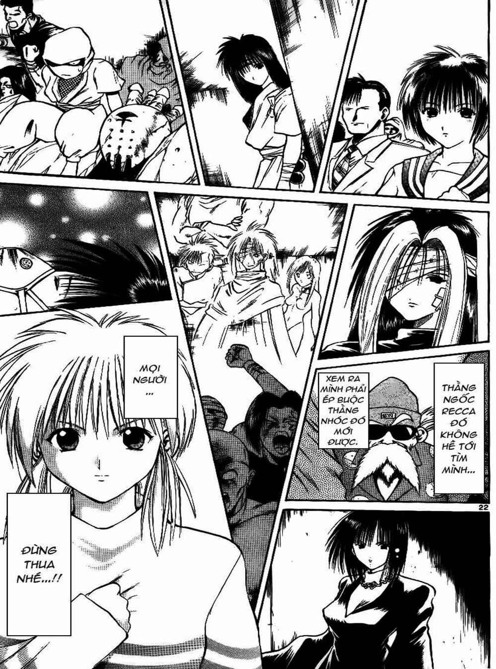 Truyện Tranh Ngọn Lửa Recca - Flame Of Recca trang 9