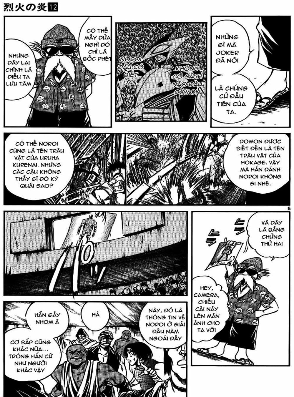 Truyện Tranh Ngọn Lửa Recca - Flame Of Recca trang 9