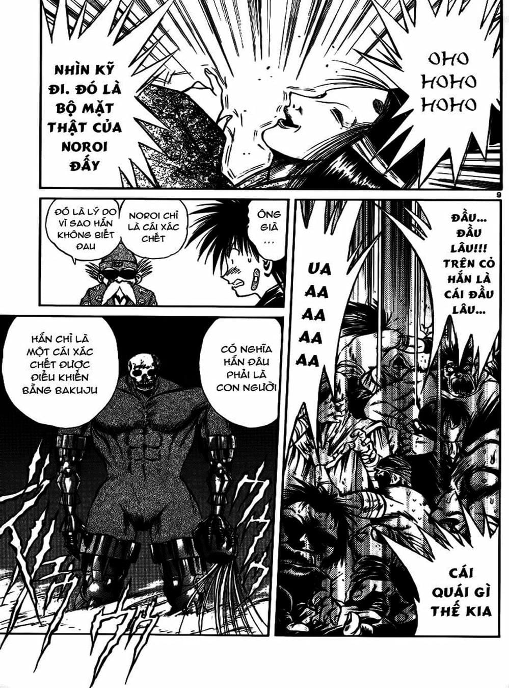 Truyện Tranh Ngọn Lửa Recca - Flame Of Recca trang 9