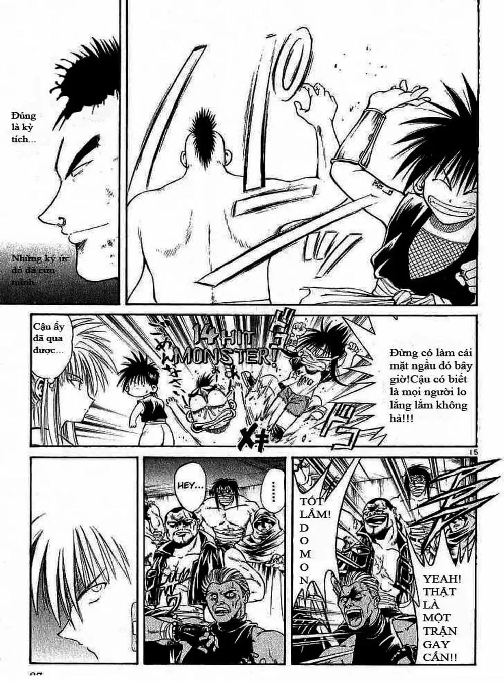 Truyện Tranh Ngọn Lửa Recca - Flame Of Recca trang 9