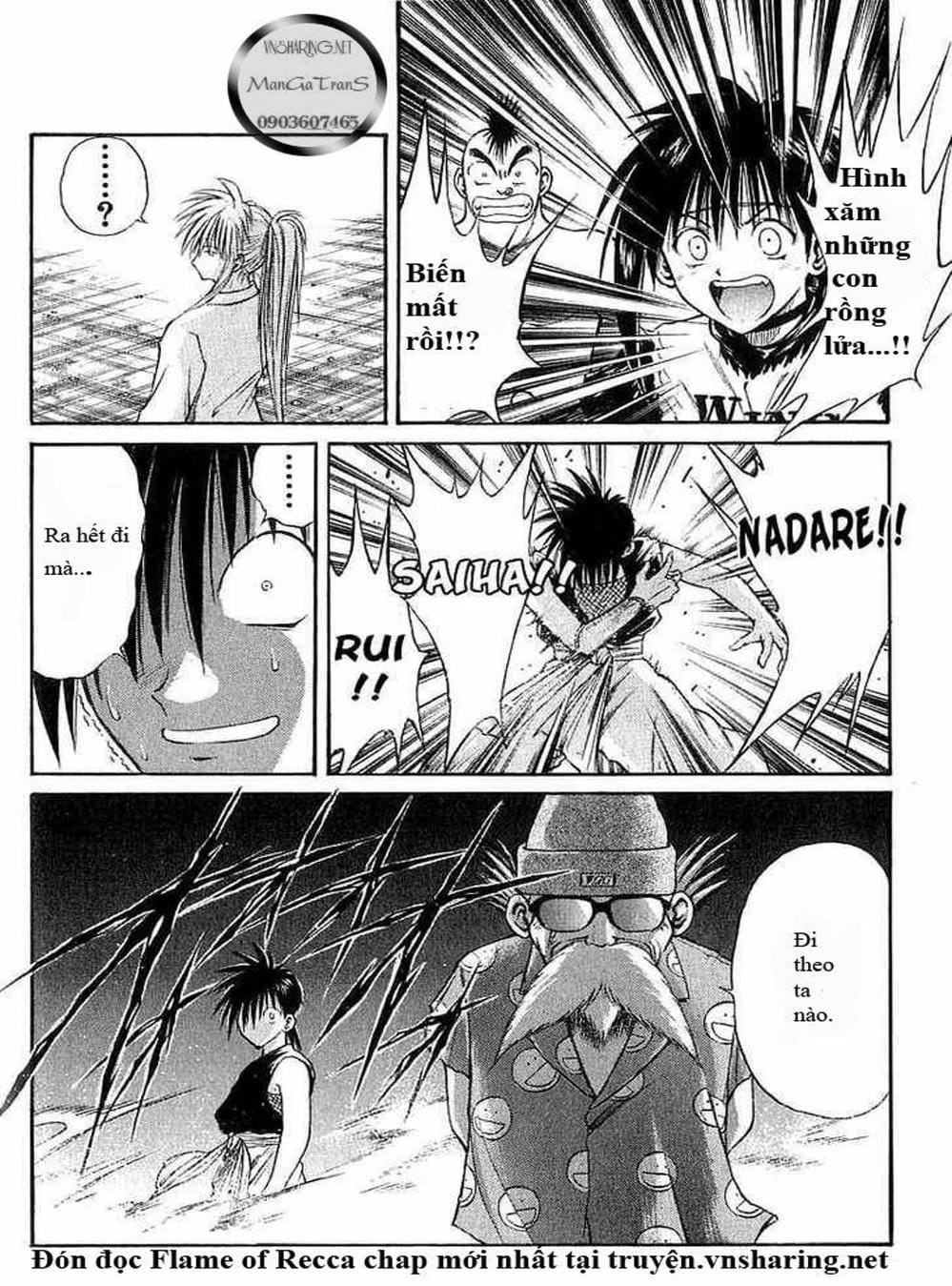 Truyện Tranh Ngọn Lửa Recca - Flame Of Recca trang 9
