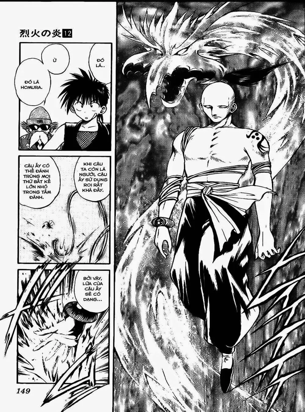 Truyện Tranh Ngọn Lửa Recca - Flame Of Recca trang 9