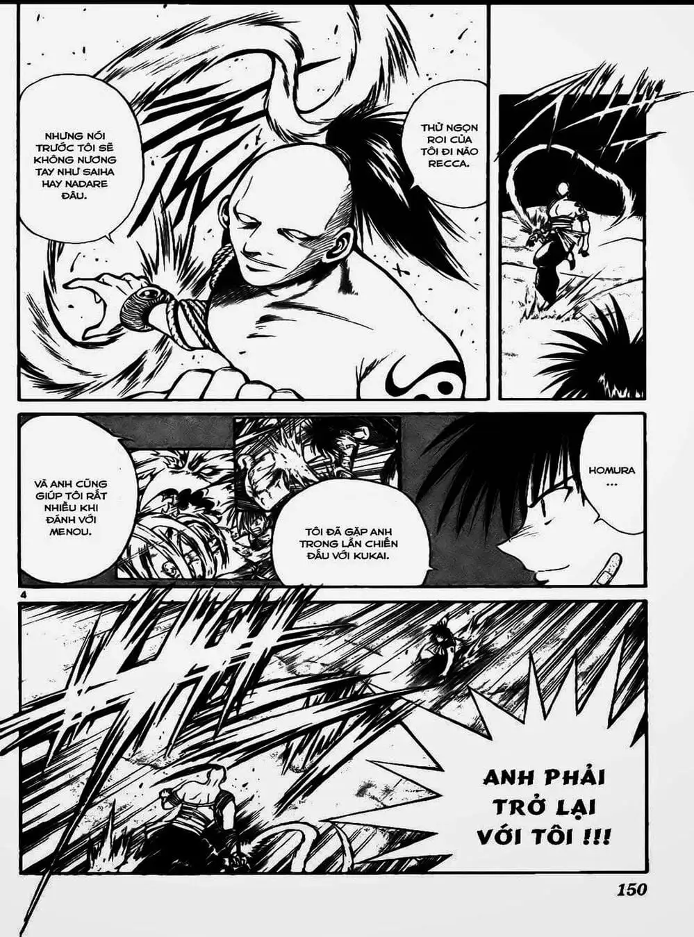 Truyện Tranh Ngọn Lửa Recca - Flame Of Recca trang 9