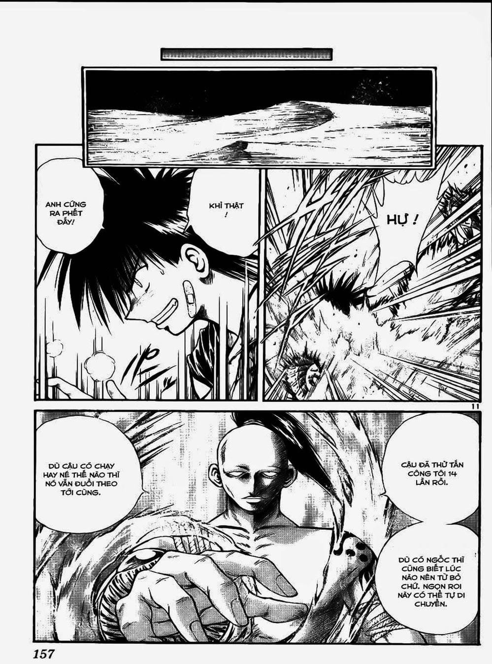 Truyện Tranh Ngọn Lửa Recca - Flame Of Recca trang 9