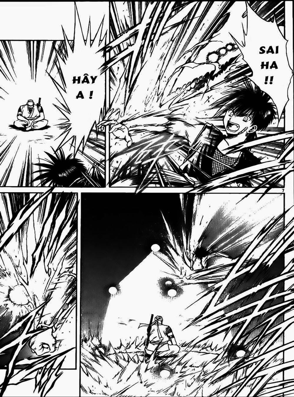 Truyện Tranh Ngọn Lửa Recca - Flame Of Recca trang 9