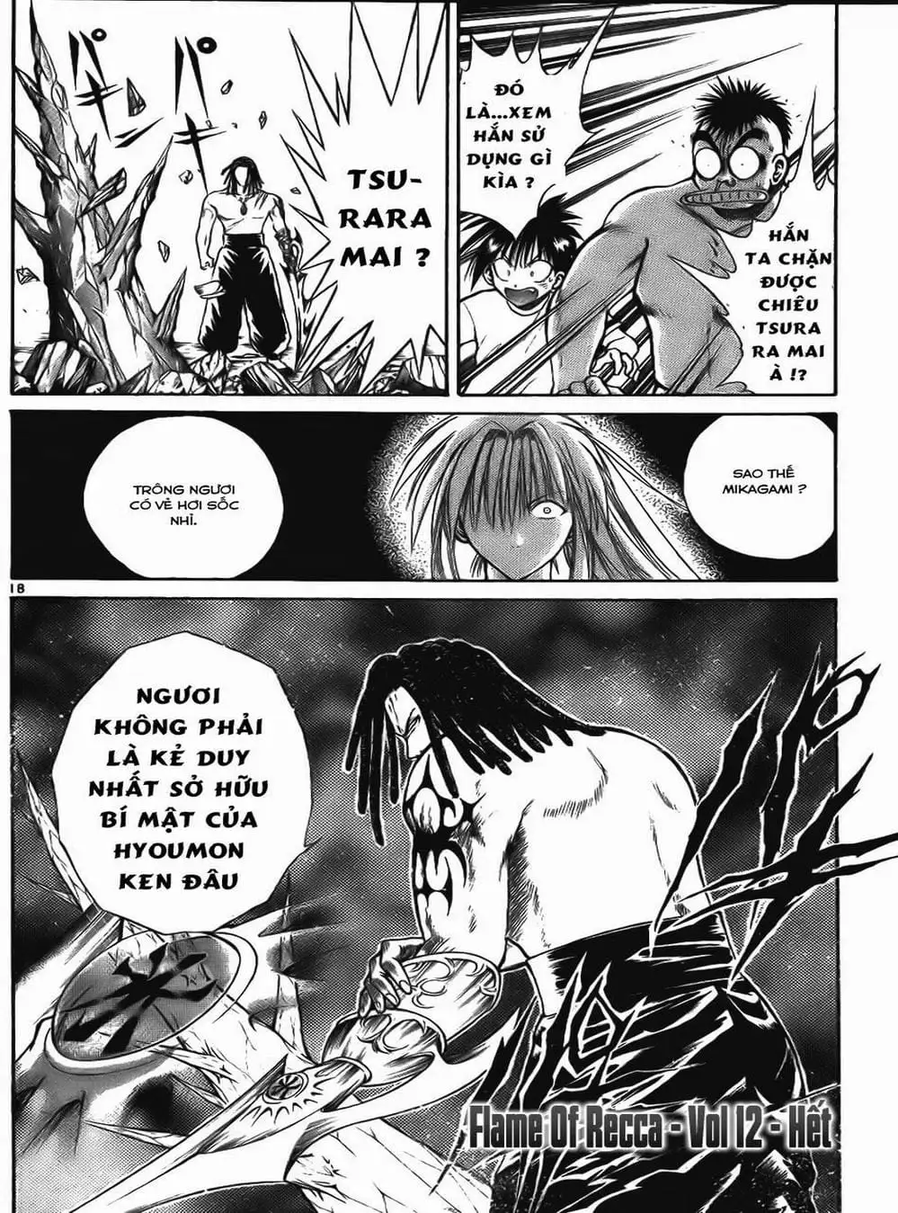 Truyện Tranh Ngọn Lửa Recca - Flame Of Recca trang 9