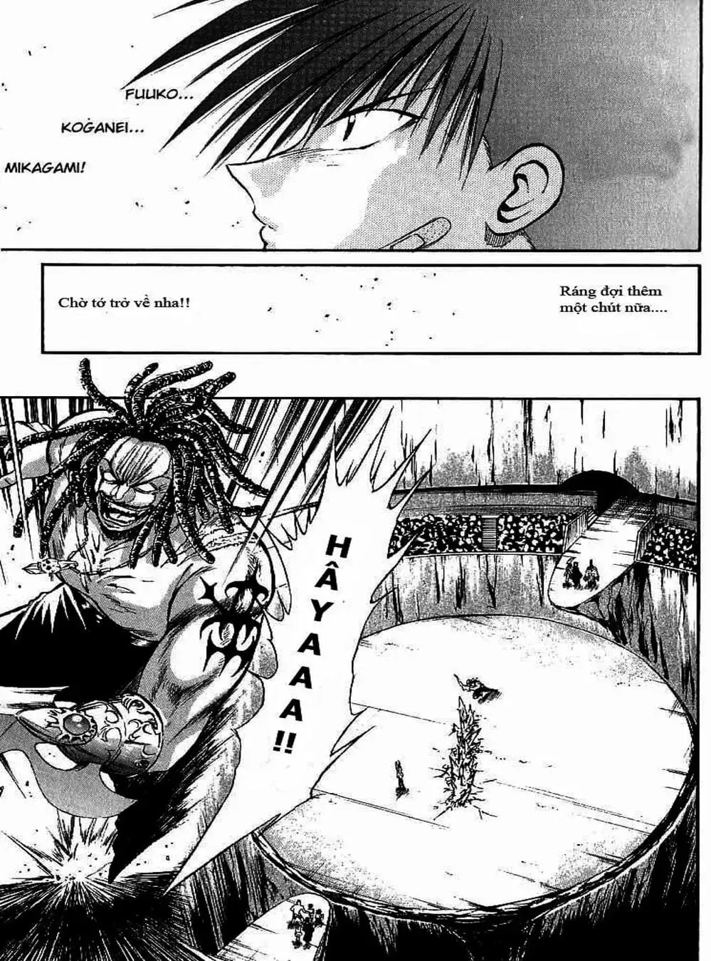 Truyện Tranh Ngọn Lửa Recca - Flame Of Recca trang 9