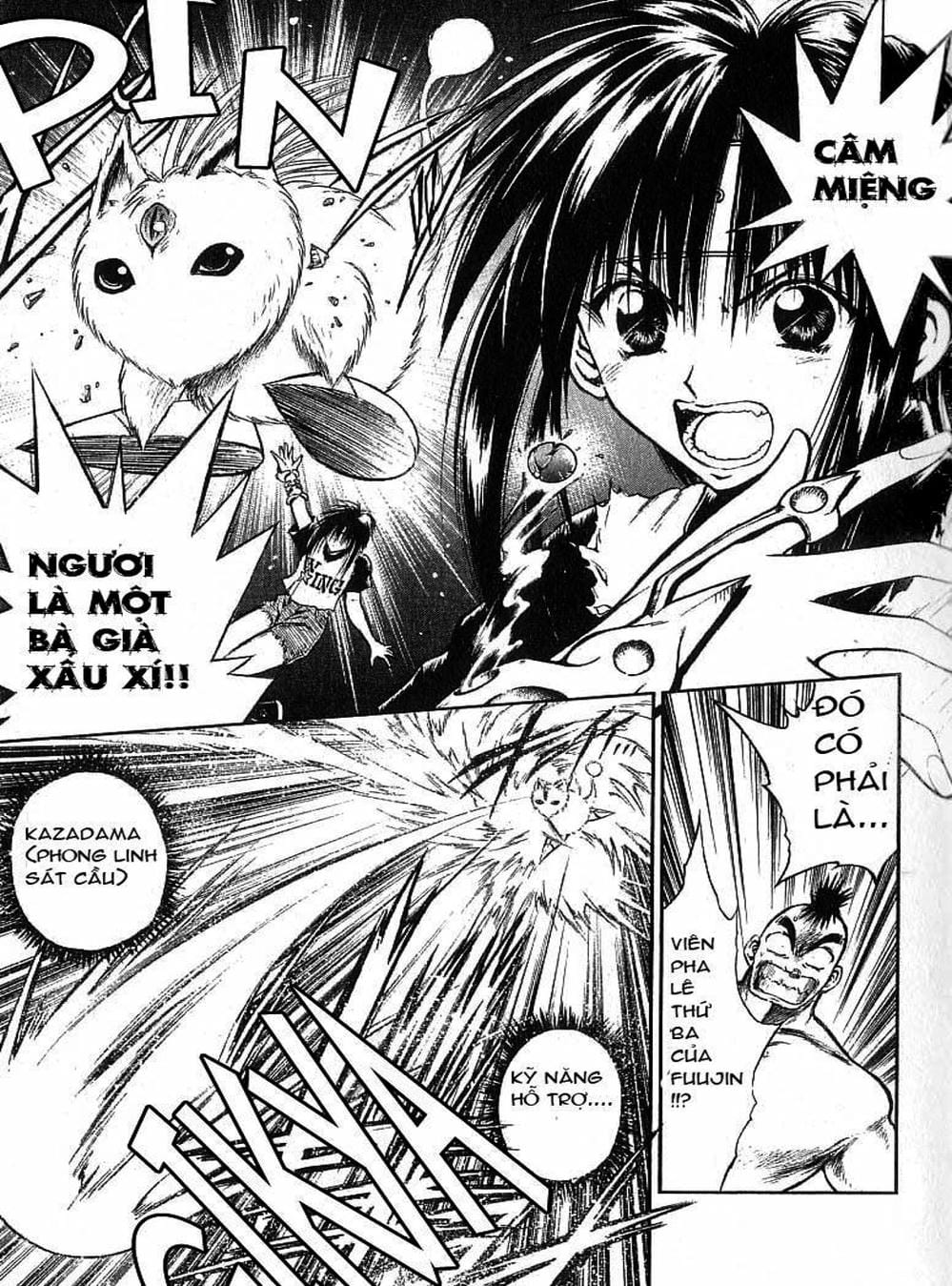 Truyện Tranh Ngọn Lửa Recca - Flame Of Recca trang 9