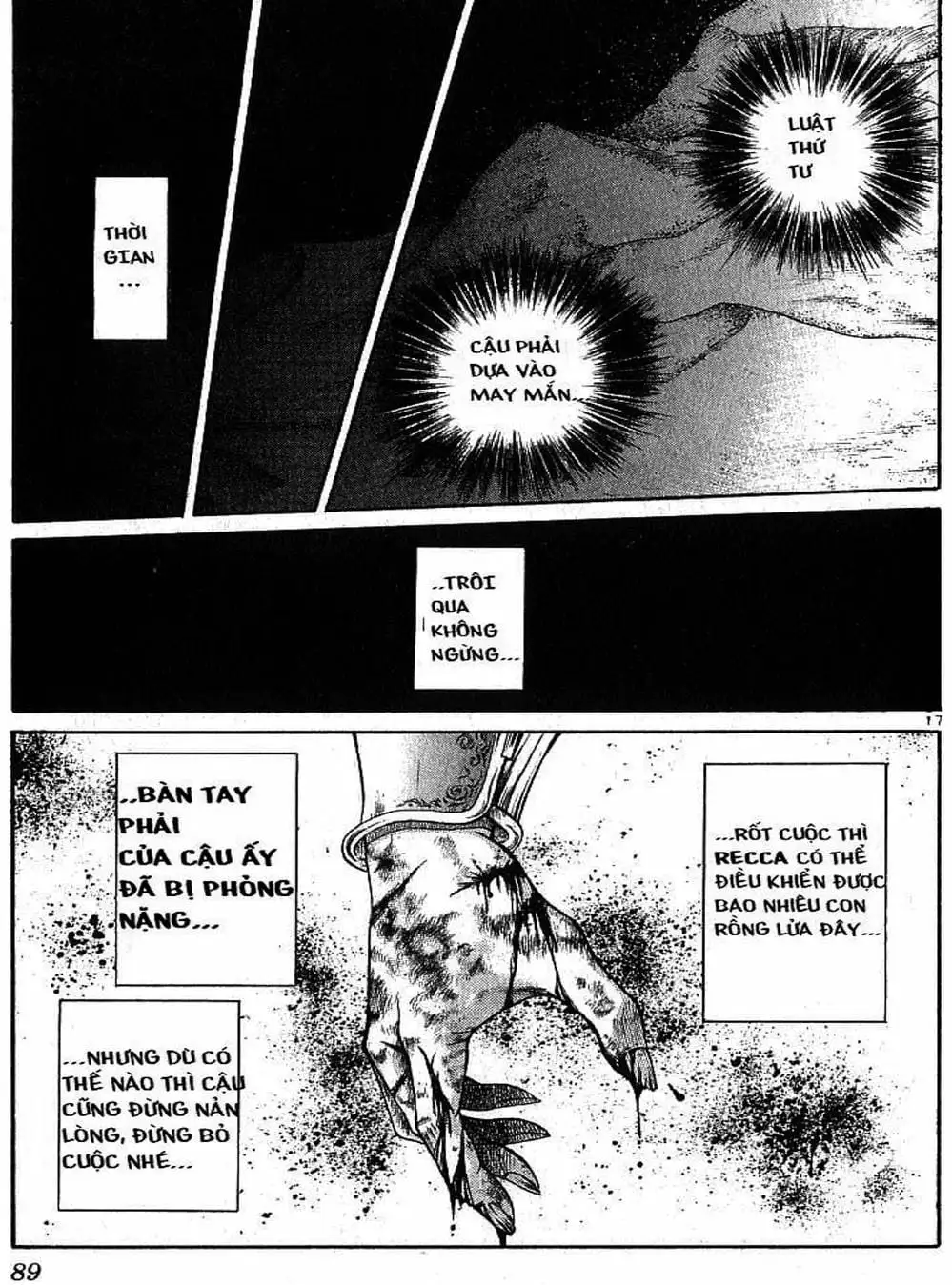 Truyện Tranh Ngọn Lửa Recca - Flame Of Recca trang 9