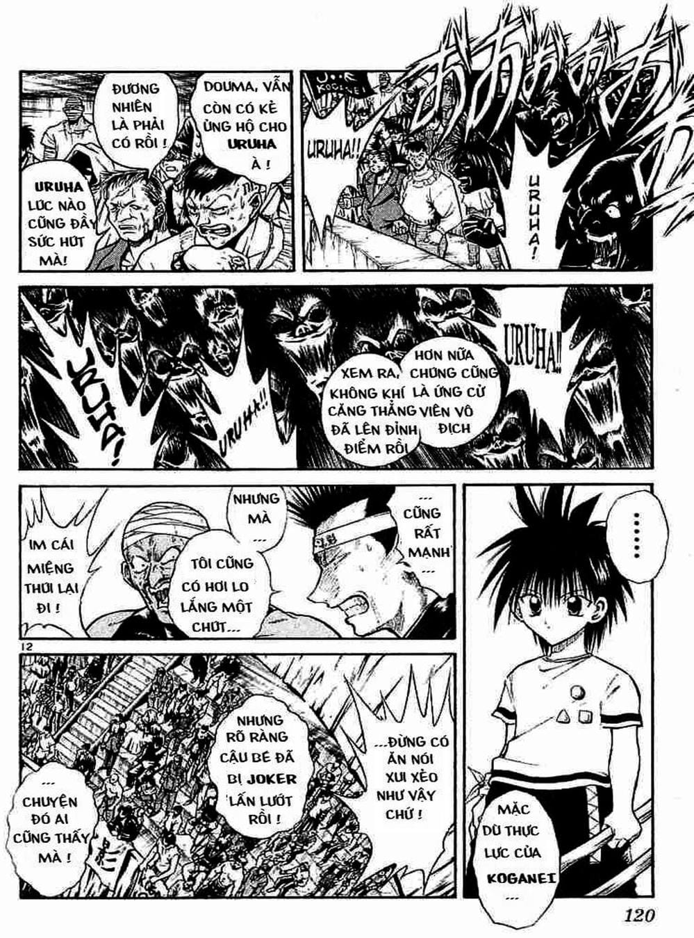 Truyện Tranh Ngọn Lửa Recca - Flame Of Recca trang 9