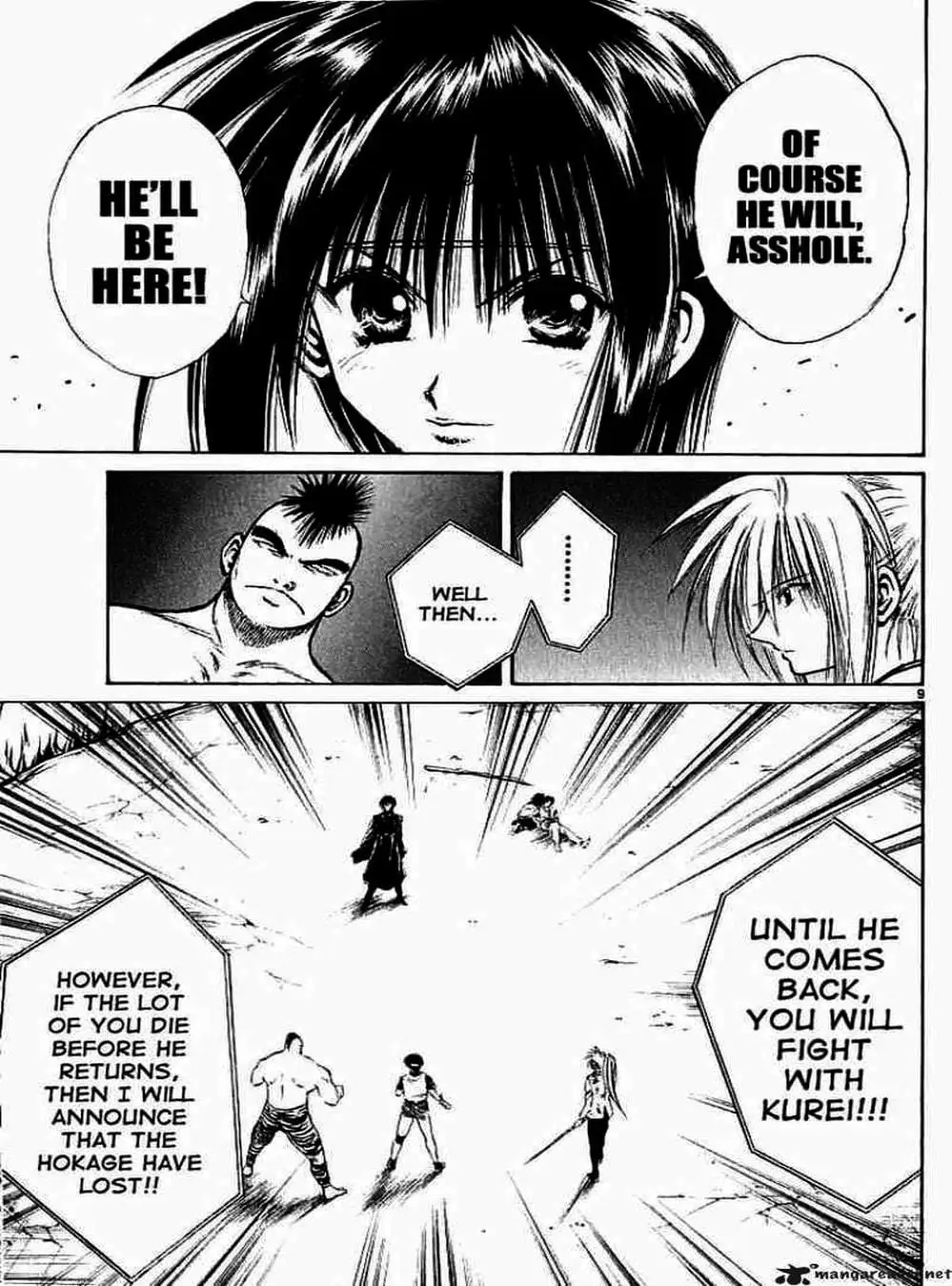 Truyện Tranh Ngọn Lửa Recca - Flame Of Recca trang 9