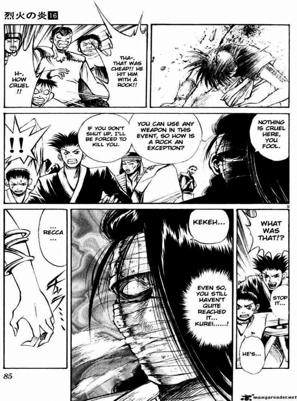 Truyện Tranh Ngọn Lửa Recca - Flame Of Recca trang 9