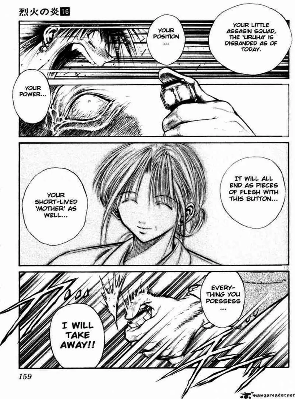 Truyện Tranh Ngọn Lửa Recca - Flame Of Recca trang 9