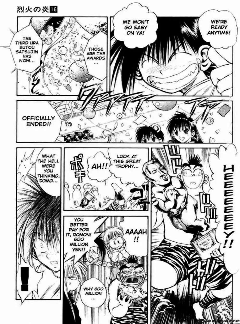 Truyện Tranh Ngọn Lửa Recca - Flame Of Recca trang 9