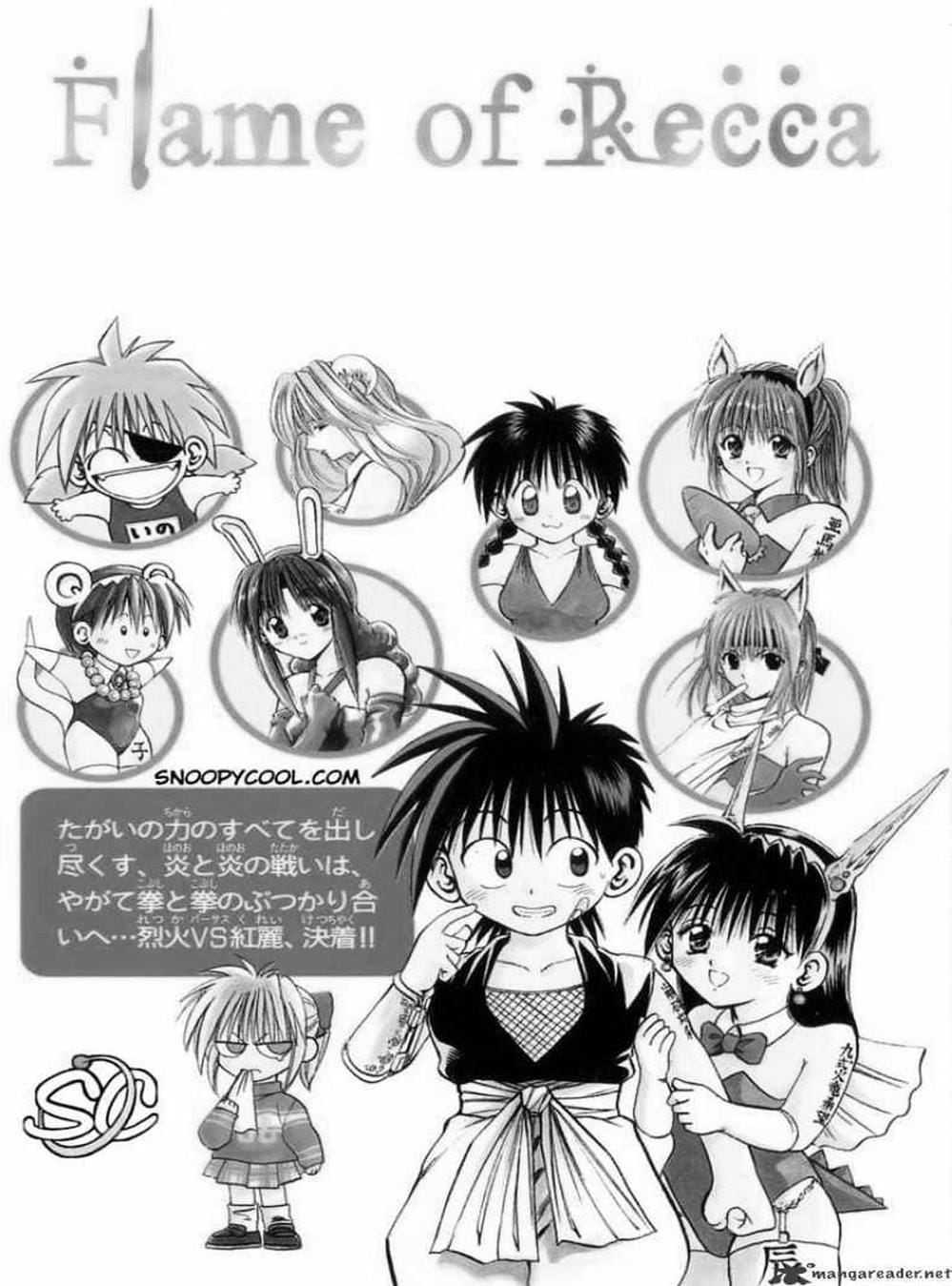 Truyện Tranh Ngọn Lửa Recca - Flame Of Recca trang 9