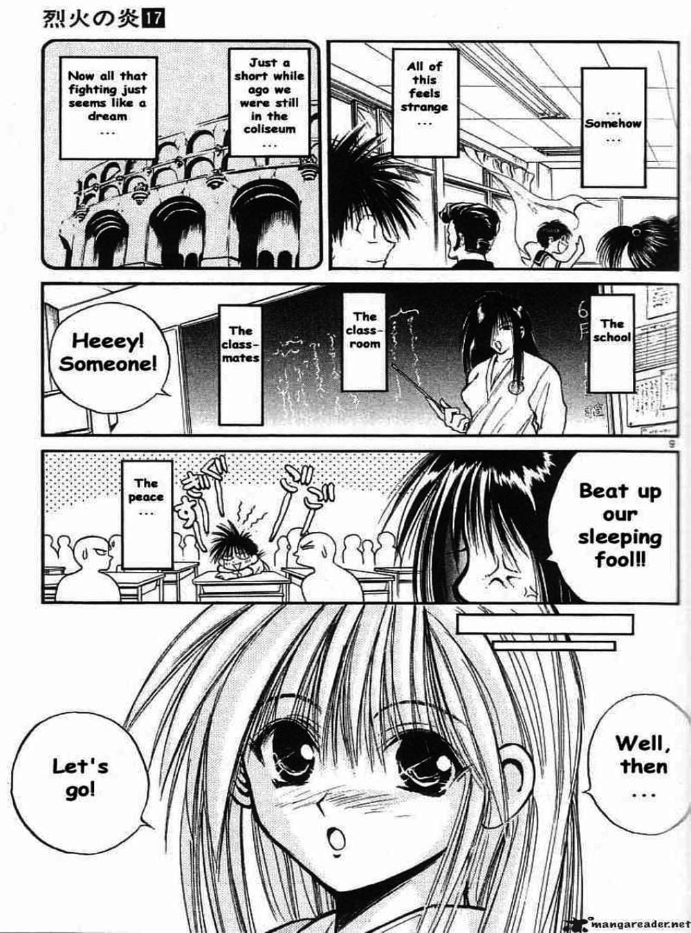 Truyện Tranh Ngọn Lửa Recca - Flame Of Recca trang 9