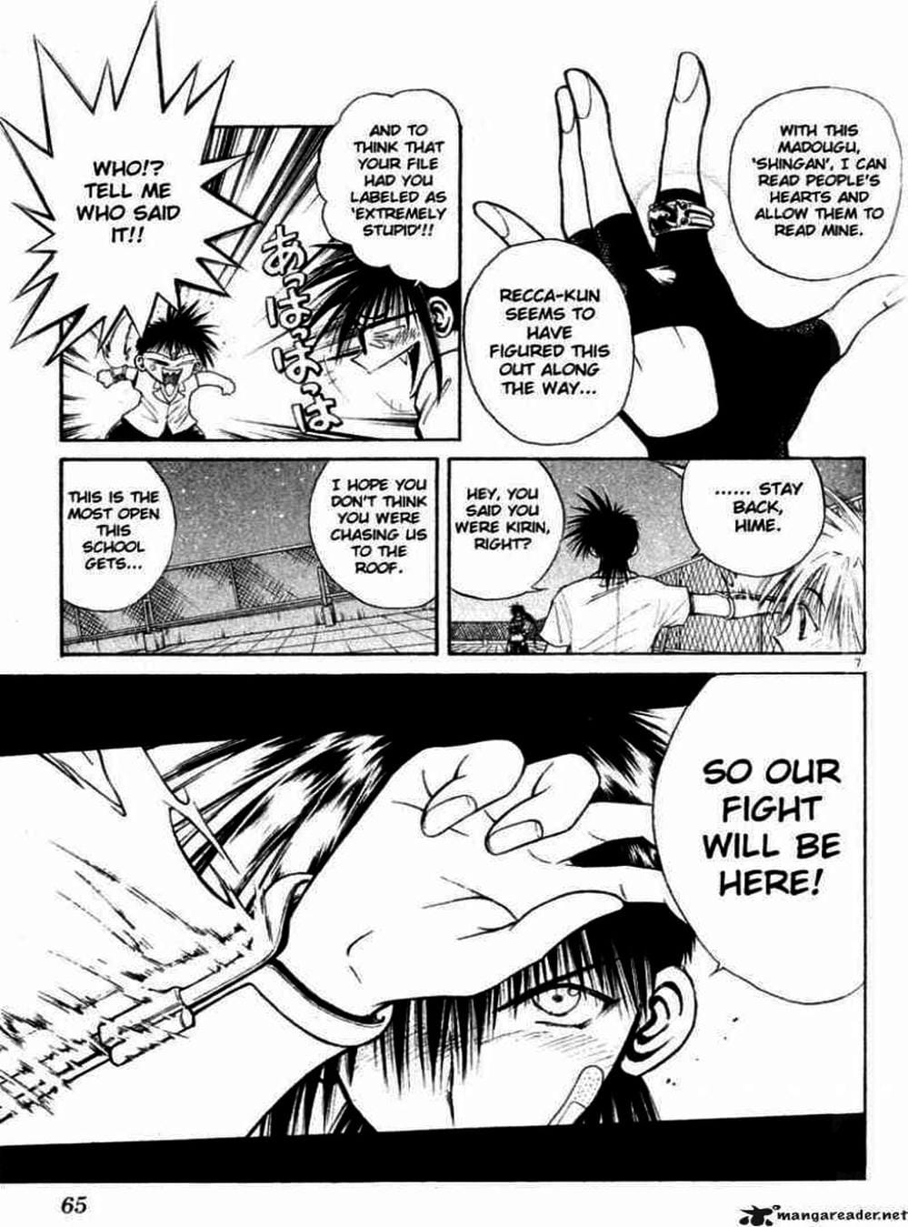 Truyện Tranh Ngọn Lửa Recca - Flame Of Recca trang 9