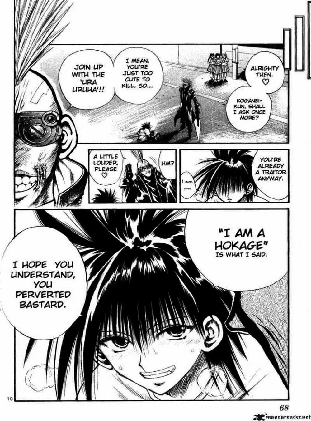 Truyện Tranh Ngọn Lửa Recca - Flame Of Recca trang 9