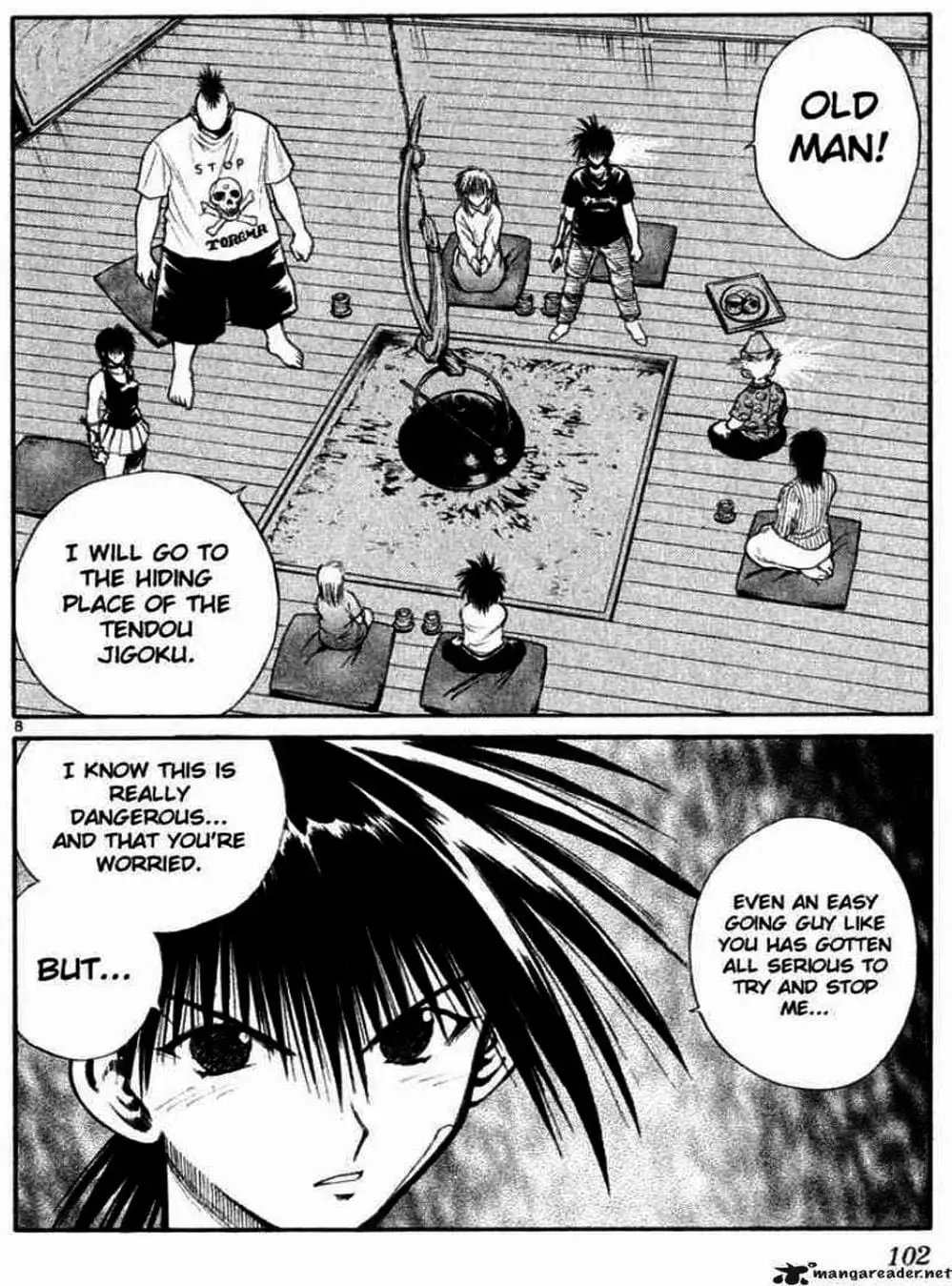 Truyện Tranh Ngọn Lửa Recca - Flame Of Recca trang 9