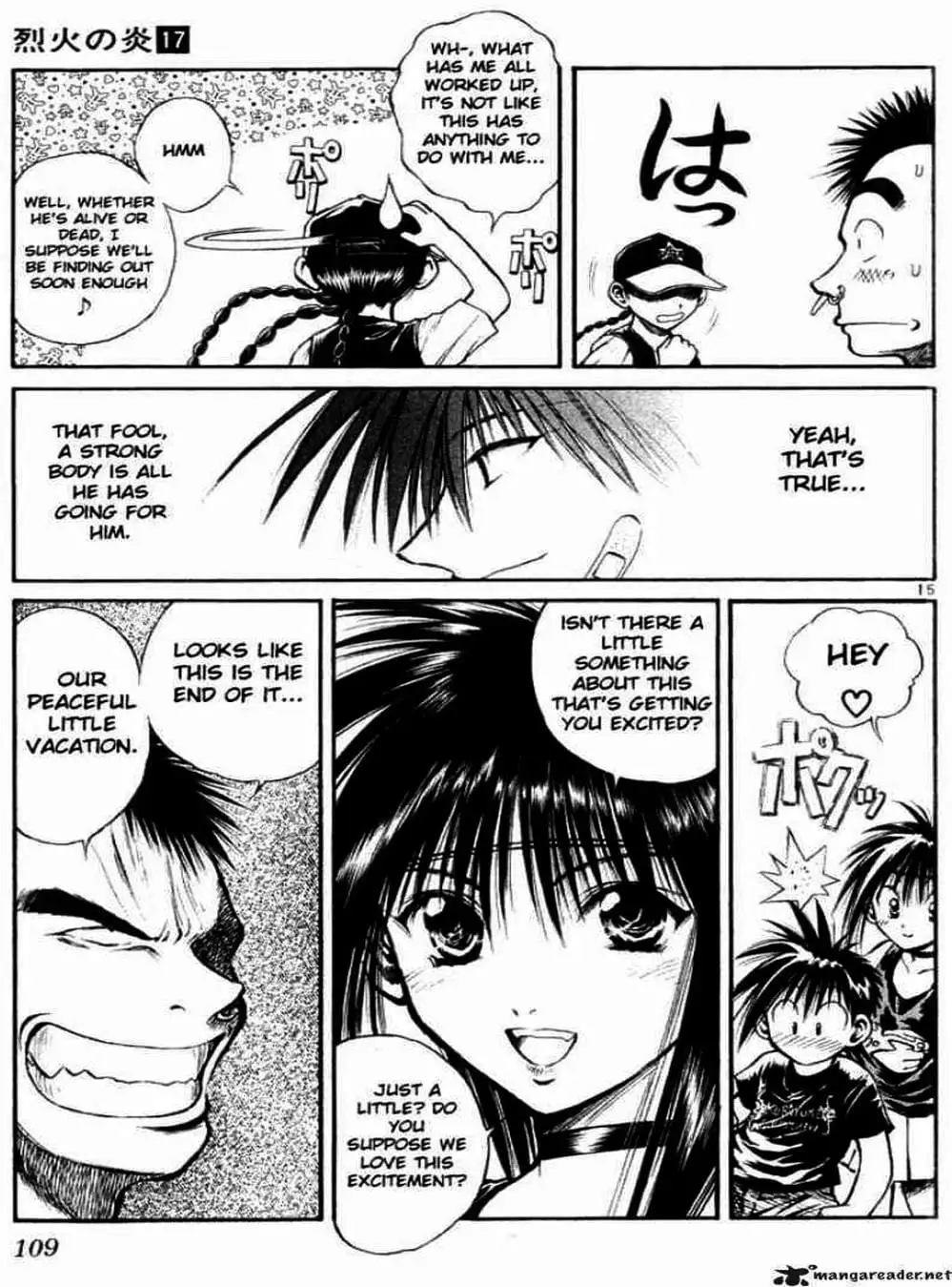 Truyện Tranh Ngọn Lửa Recca - Flame Of Recca trang 9