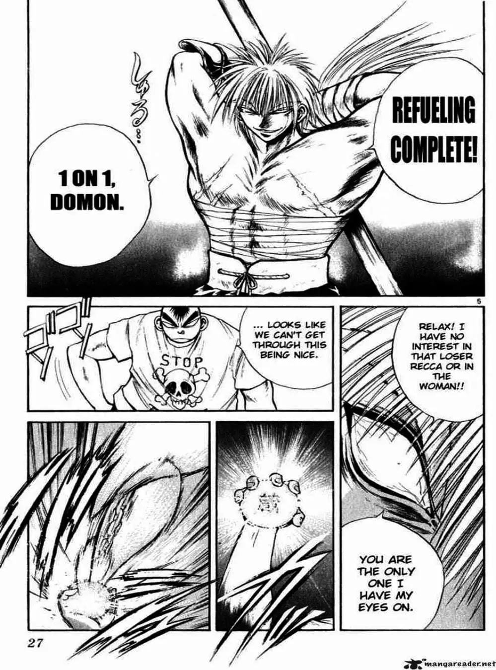 Truyện Tranh Ngọn Lửa Recca - Flame Of Recca trang 9