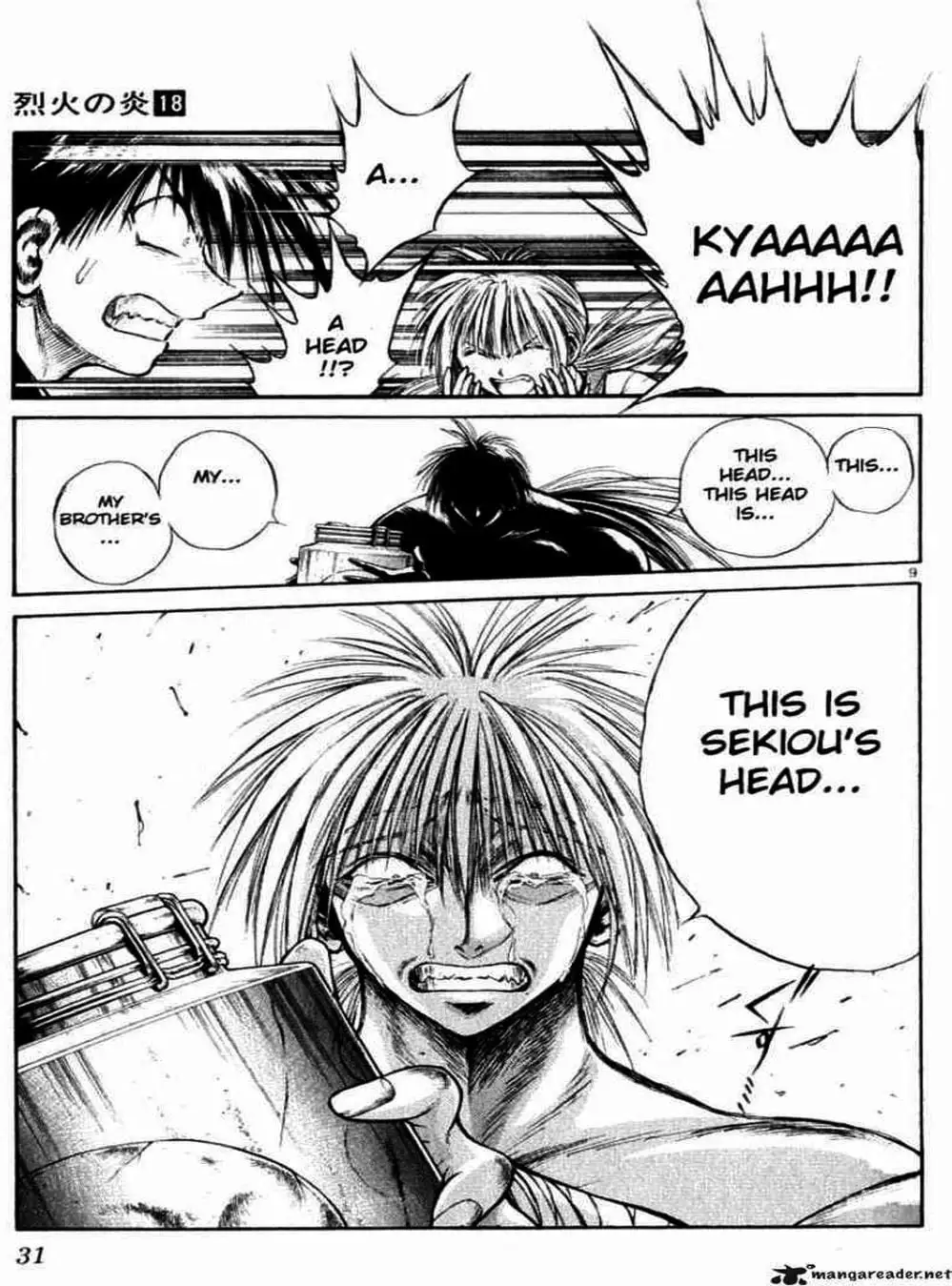 Truyện Tranh Ngọn Lửa Recca - Flame Of Recca trang 9