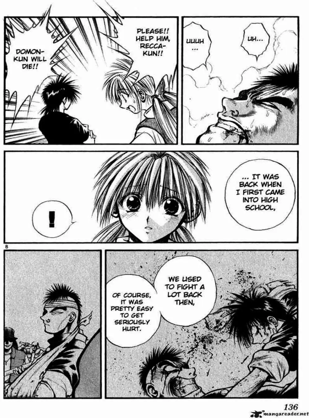 Truyện Tranh Ngọn Lửa Recca - Flame Of Recca trang 9