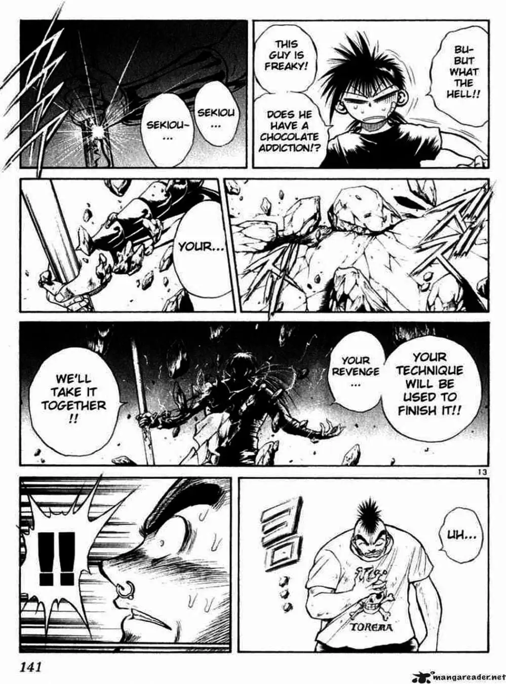 Truyện Tranh Ngọn Lửa Recca - Flame Of Recca trang 9