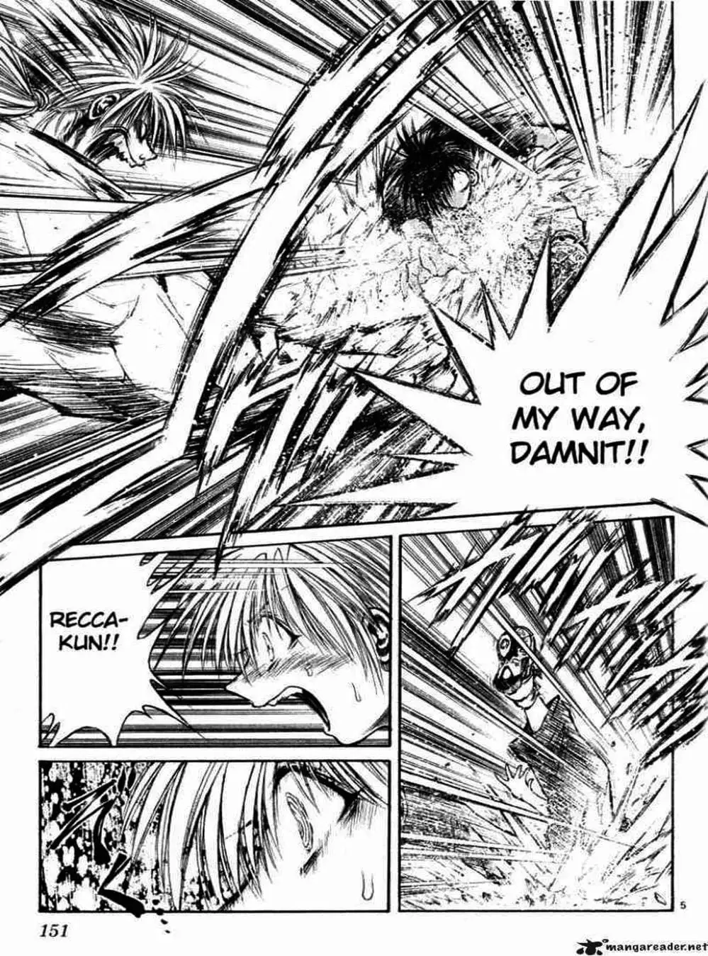Truyện Tranh Ngọn Lửa Recca - Flame Of Recca trang 9