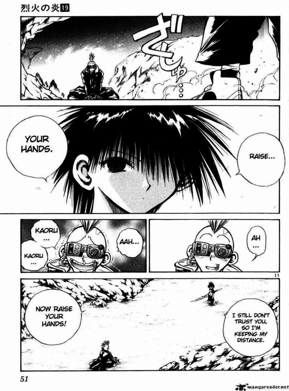 Truyện Tranh Ngọn Lửa Recca - Flame Of Recca trang 9