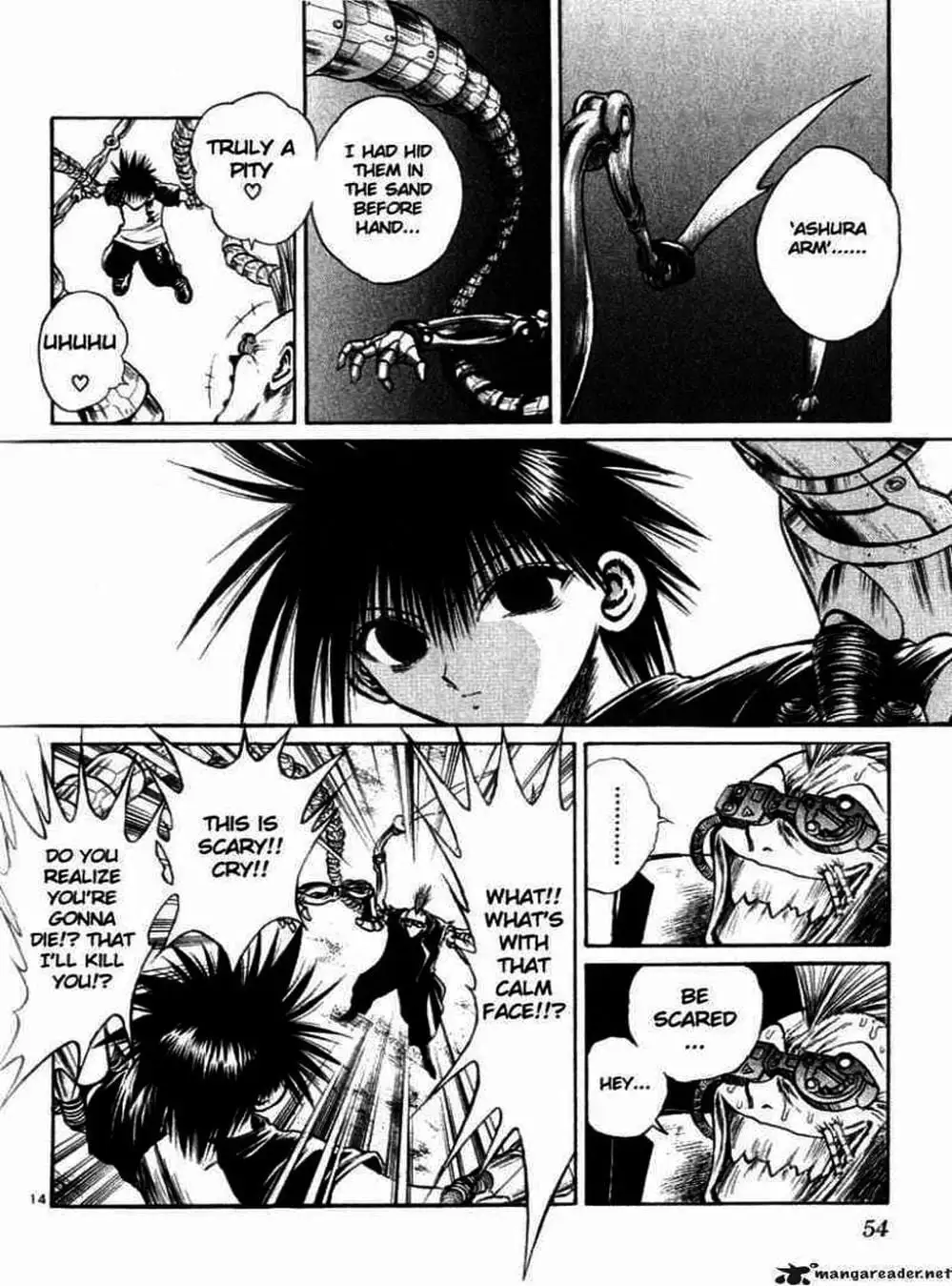 Truyện Tranh Ngọn Lửa Recca - Flame Of Recca trang 9