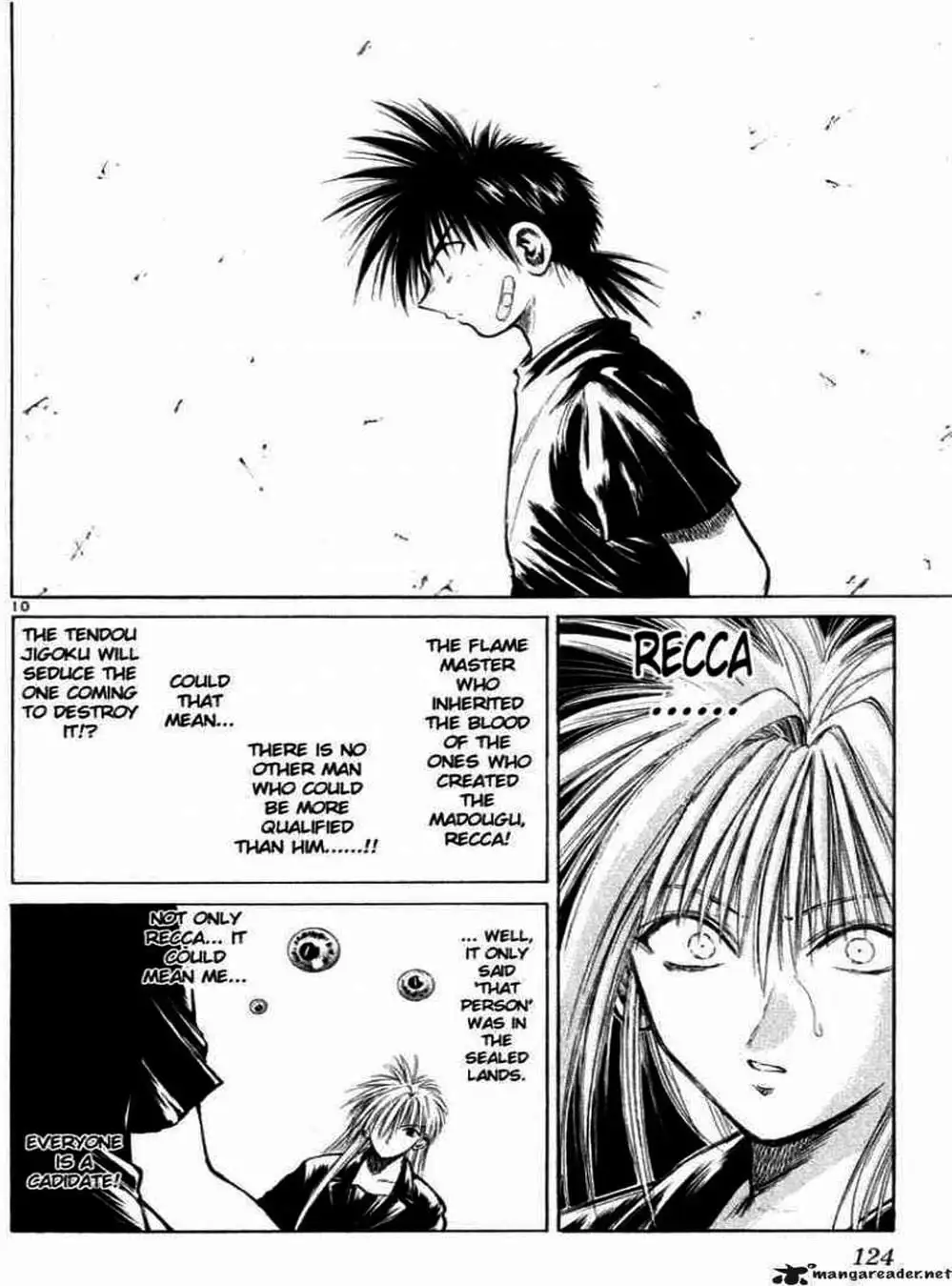 Truyện Tranh Ngọn Lửa Recca - Flame Of Recca trang 9