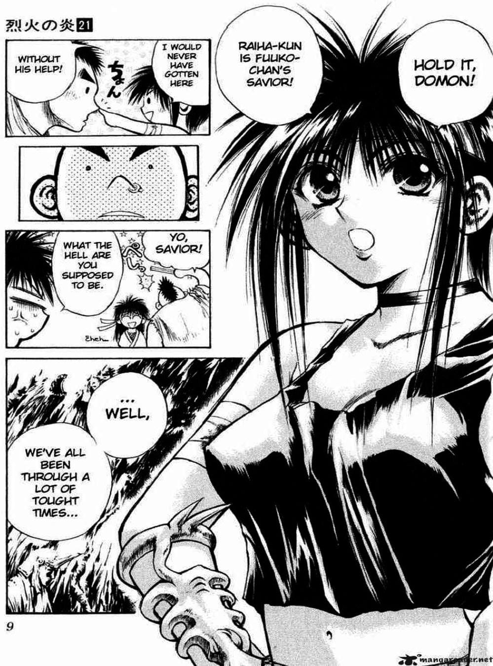 Truyện Tranh Ngọn Lửa Recca - Flame Of Recca trang 9