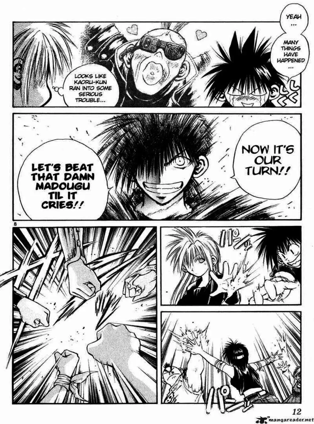 Truyện Tranh Ngọn Lửa Recca - Flame Of Recca trang 9