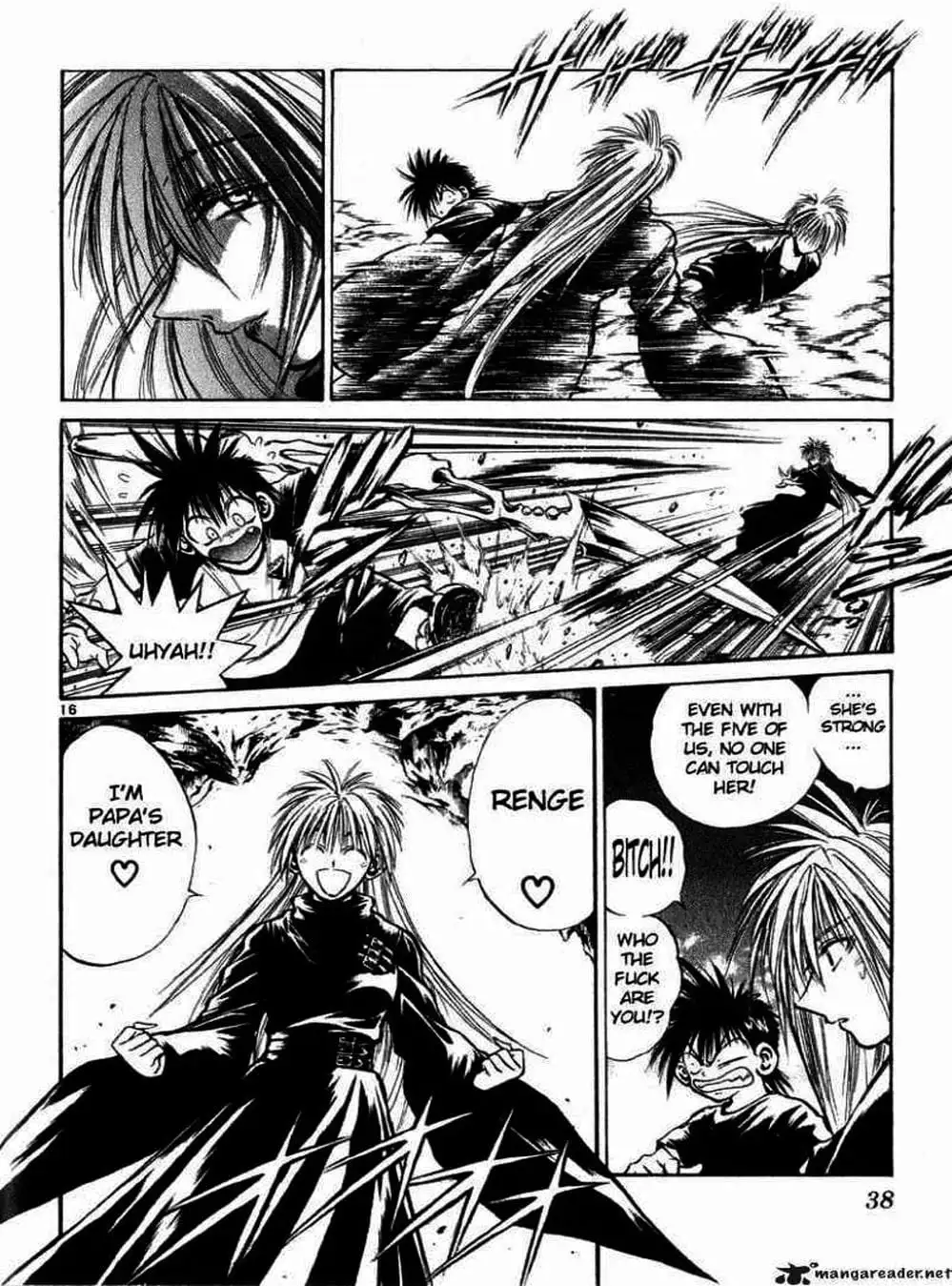 Truyện Tranh Ngọn Lửa Recca - Flame Of Recca trang 9