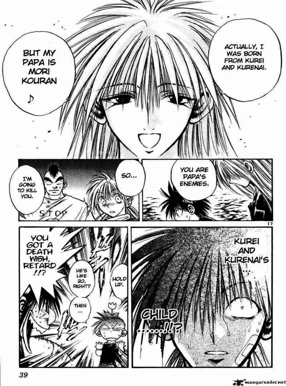 Truyện Tranh Ngọn Lửa Recca - Flame Of Recca trang 9